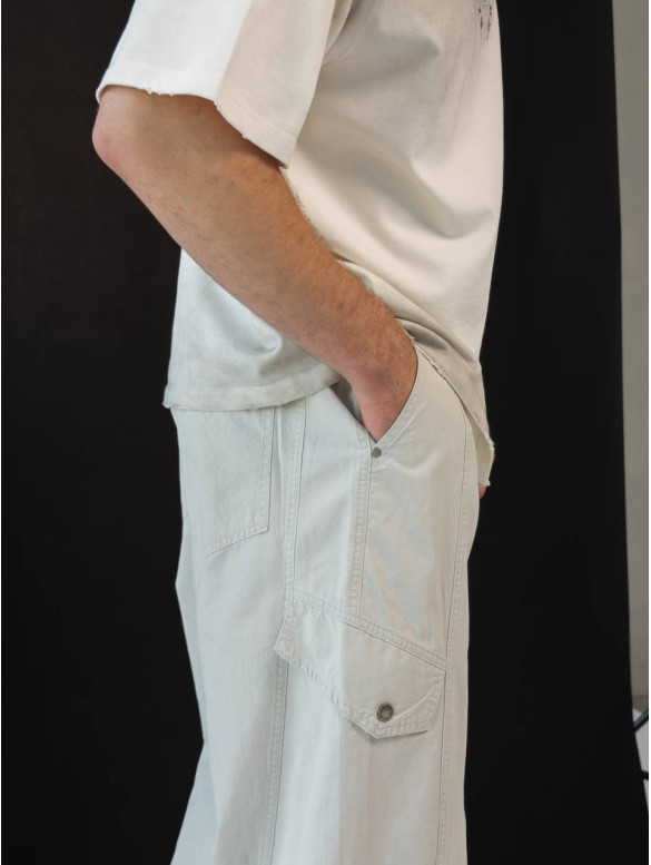 Джинси Baggy з накладними кишенями