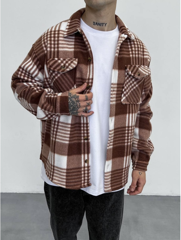 Плюшева oversize сорочка