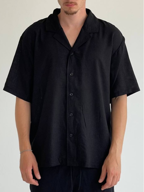 Лляна oversize сорочка