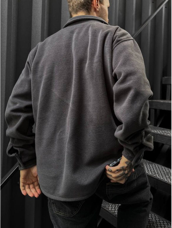 Флісова oversize сорочка