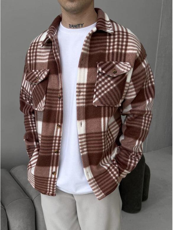 Плюшева oversize сорочка