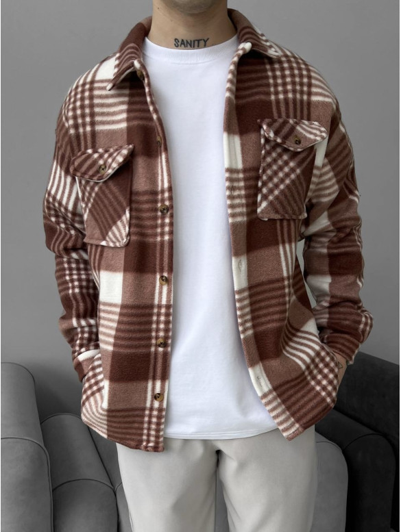 Плюшева oversize сорочка