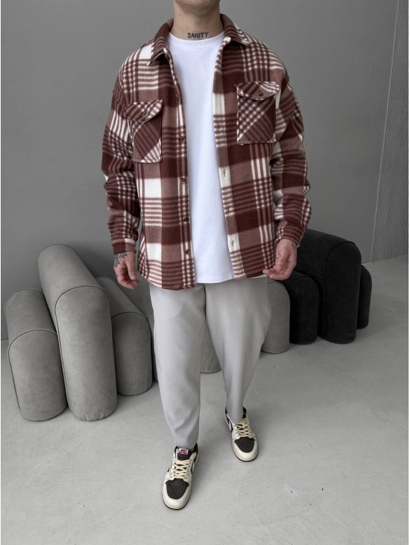 Плюшева oversize сорочка