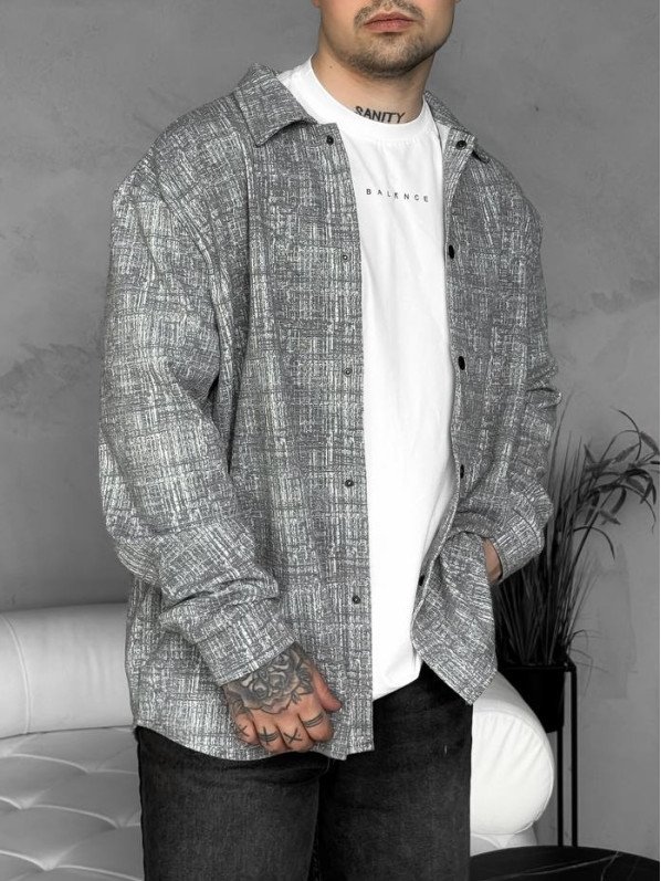 Фактурна сорочка oversize Фактурна сорочка oversize