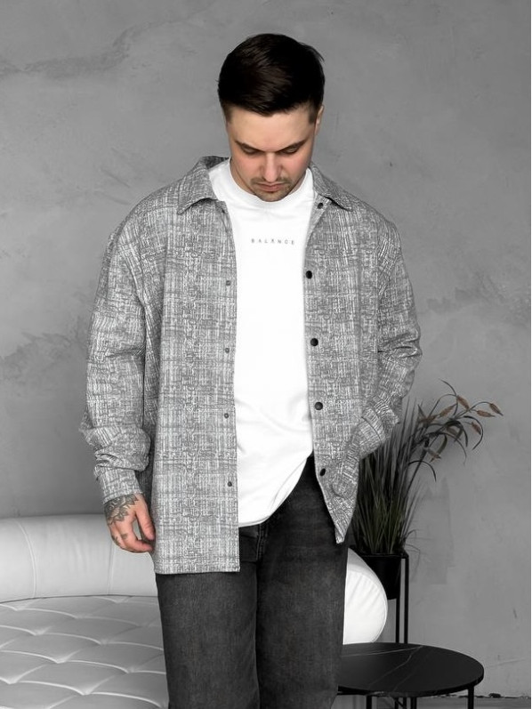 Фактурна сорочка oversize Фактурна сорочка oversize