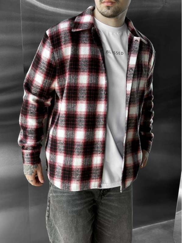 Oversize сорочка в клітинку Oversize сорочка в клітинку