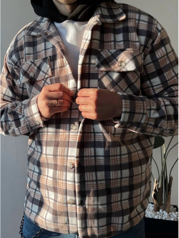 Флісова oversize сорочка