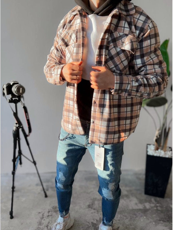 Флісова oversize сорочка