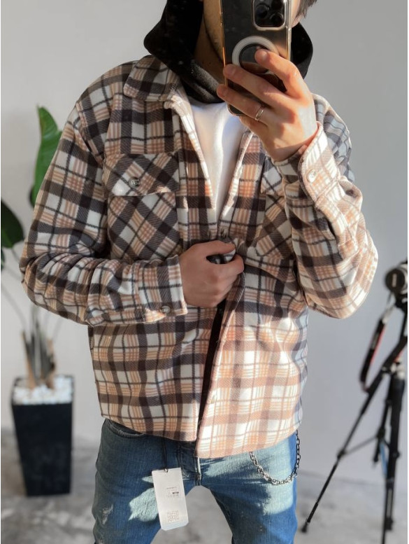 Флісова oversize сорочка
