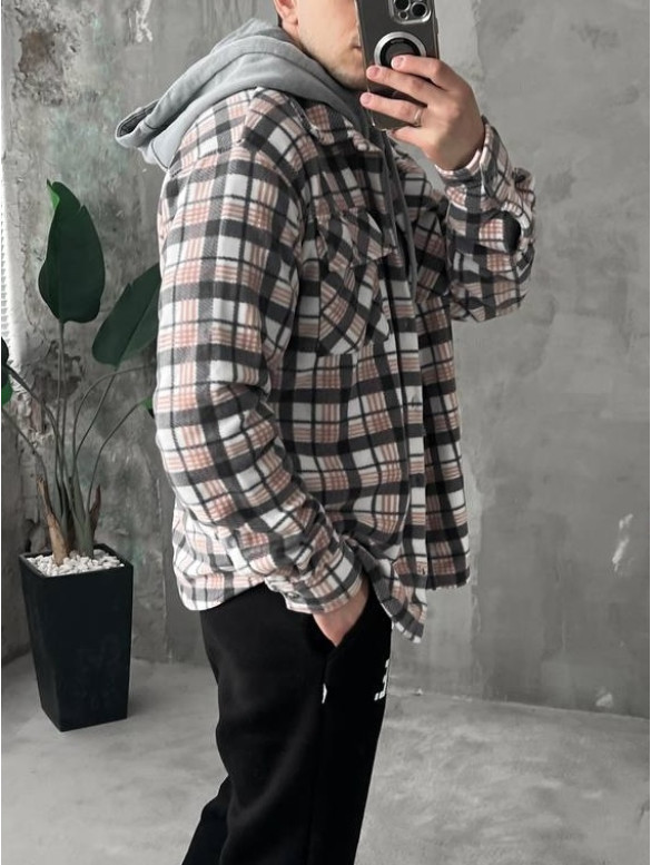 Флісова oversize сорочка