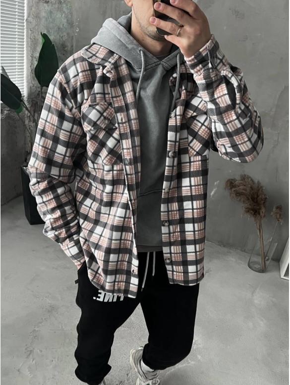 Флісова oversize сорочка