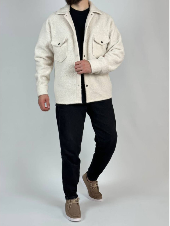 Утеплена oversize сорочка