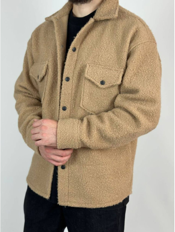 Утеплена oversize сорочка