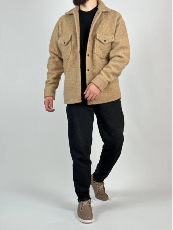 Утеплена oversize сорочка
