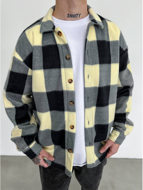 Флісова oversize сорочка