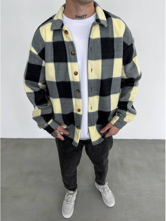 Флісова oversize сорочка