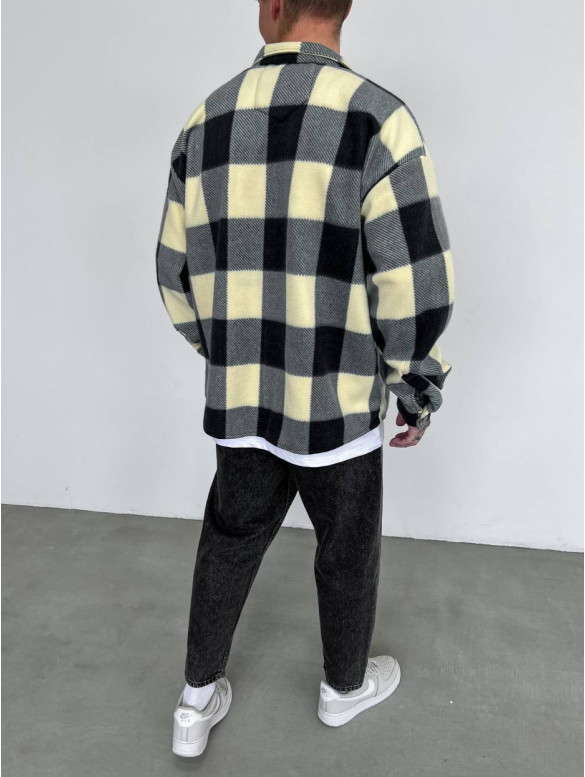 Флісова oversize сорочка