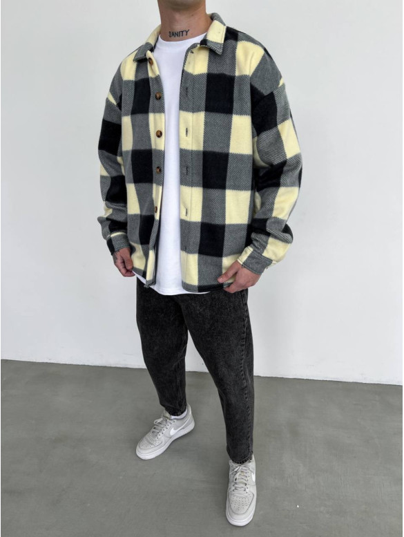 Флісова oversize сорочка