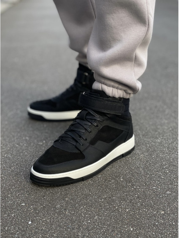 Зимові черевики з натуральної шкіри
