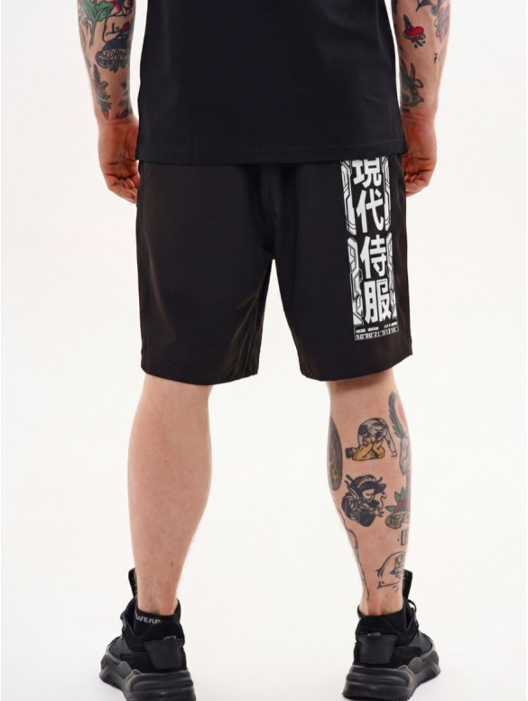 Шорти oversize з принтом