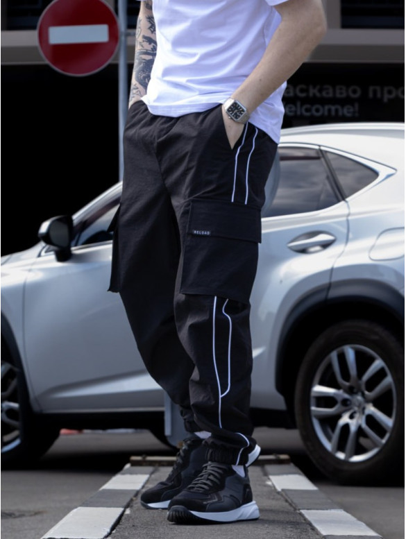 Спортивні штани з плащівки