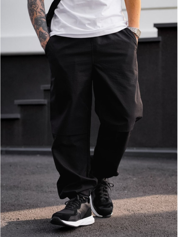 Oversize штани на затяжках