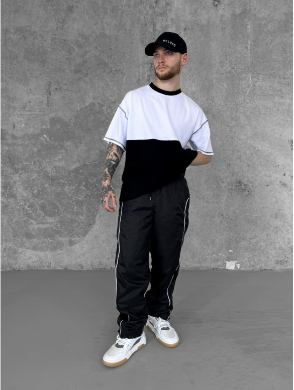 Oversize джогери з плащівки