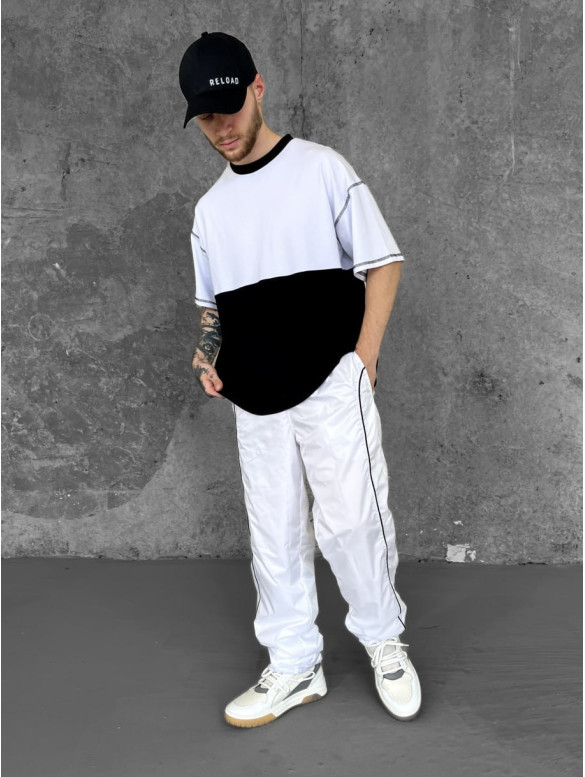 Oversize джогери з плащівки