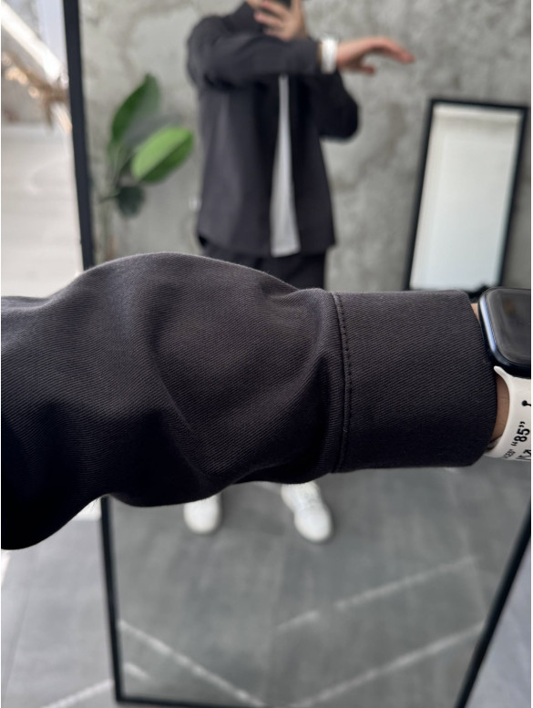 Oversize костюм з цупкого котону