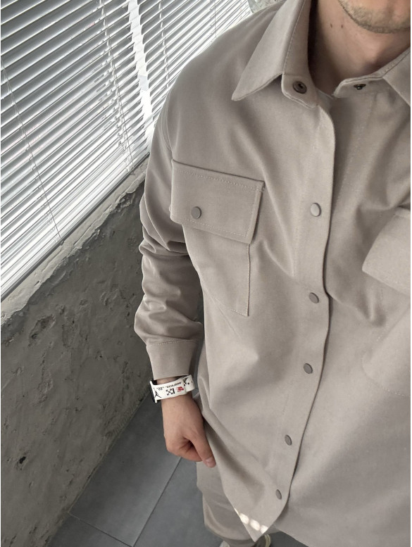 Oversize костюм з цупкого котону