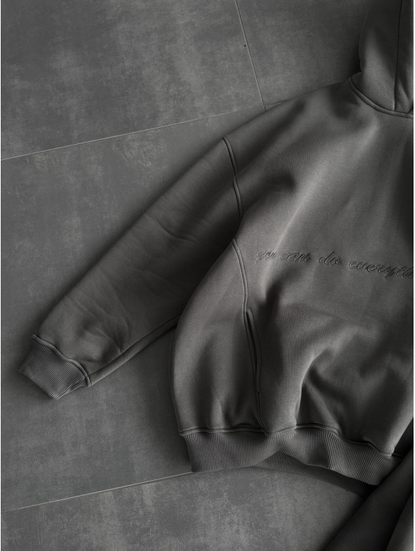 Oversize костюм з вишивкою