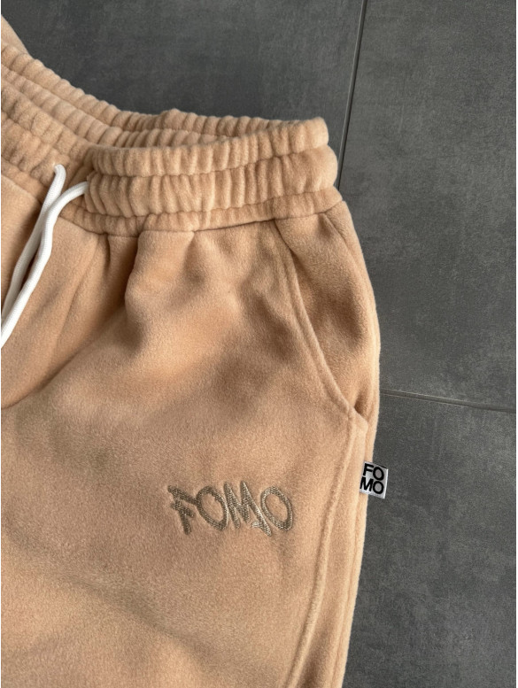 Флісовий oversize костюм з вишивкою
