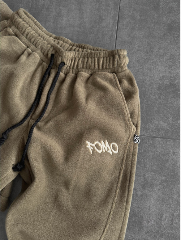 Флісовий oversize костюм з вишивкою