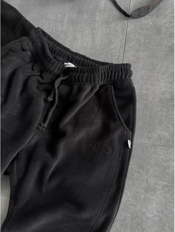 Флісовий oversize костюм з вишивкою