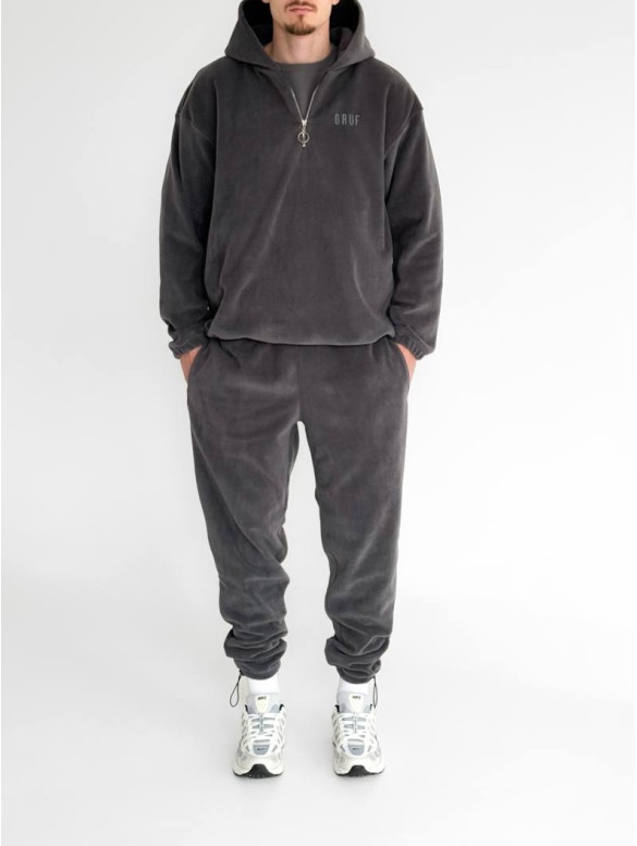 Флісовий oversize костюм