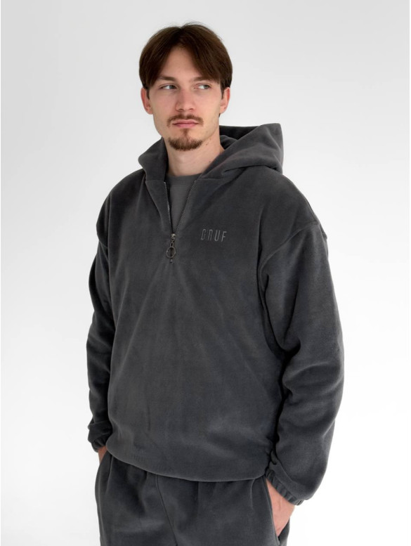Флісовий oversize костюм
