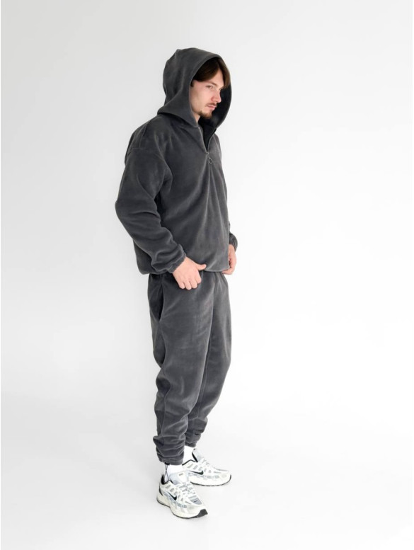 Флісовий oversize костюм