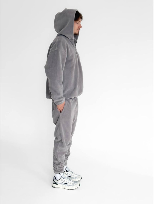 Флісовий oversize костюм