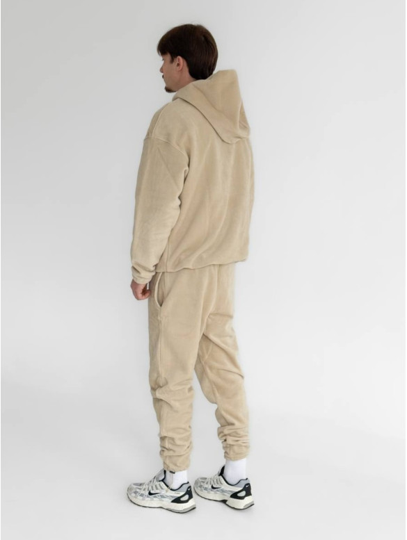 Флісовий oversize костюм
