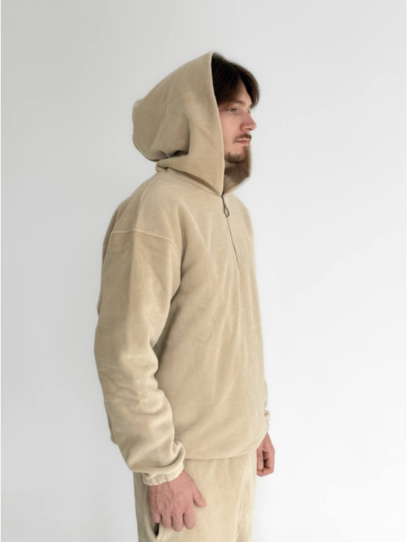 Флісовий oversize костюм