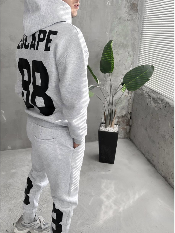 Oversize костюм на флісі