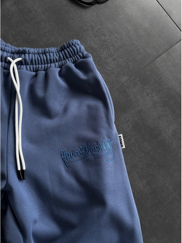 Oversize костюм з вишивкою