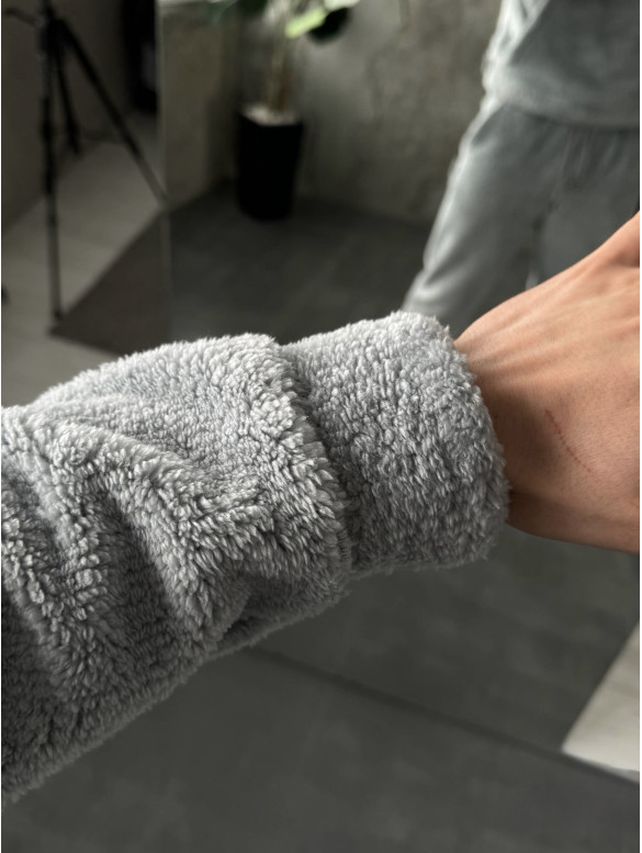 Плюшевий oversize костюм