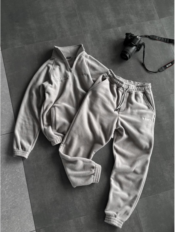 Флісовий oversize костюм