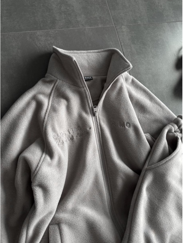 Флісовий oversize костюм