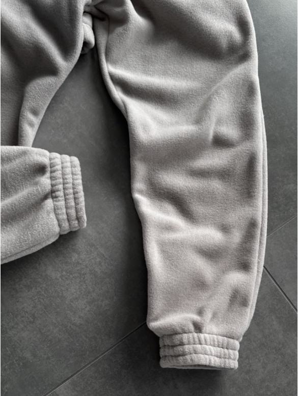 Флісовий oversize костюм