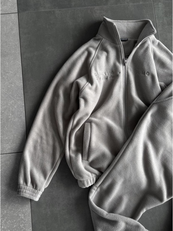 Флісовий oversize костюм