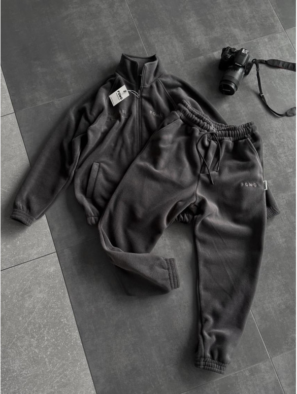 Флісовий oversize костюм