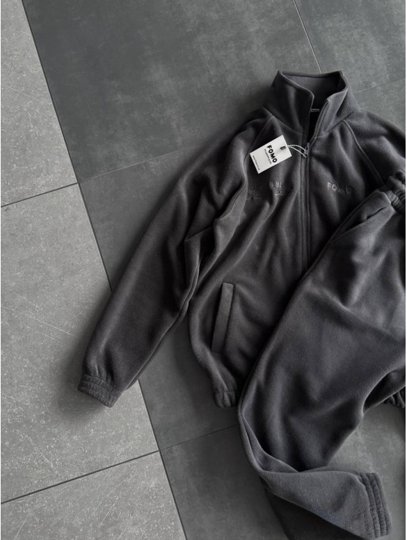 Флісовий oversize костюм