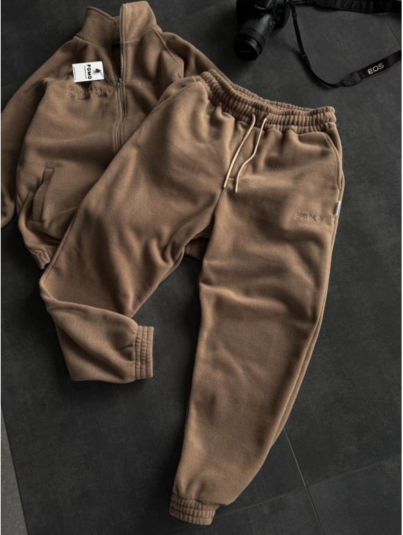 Флісовий oversize костюм